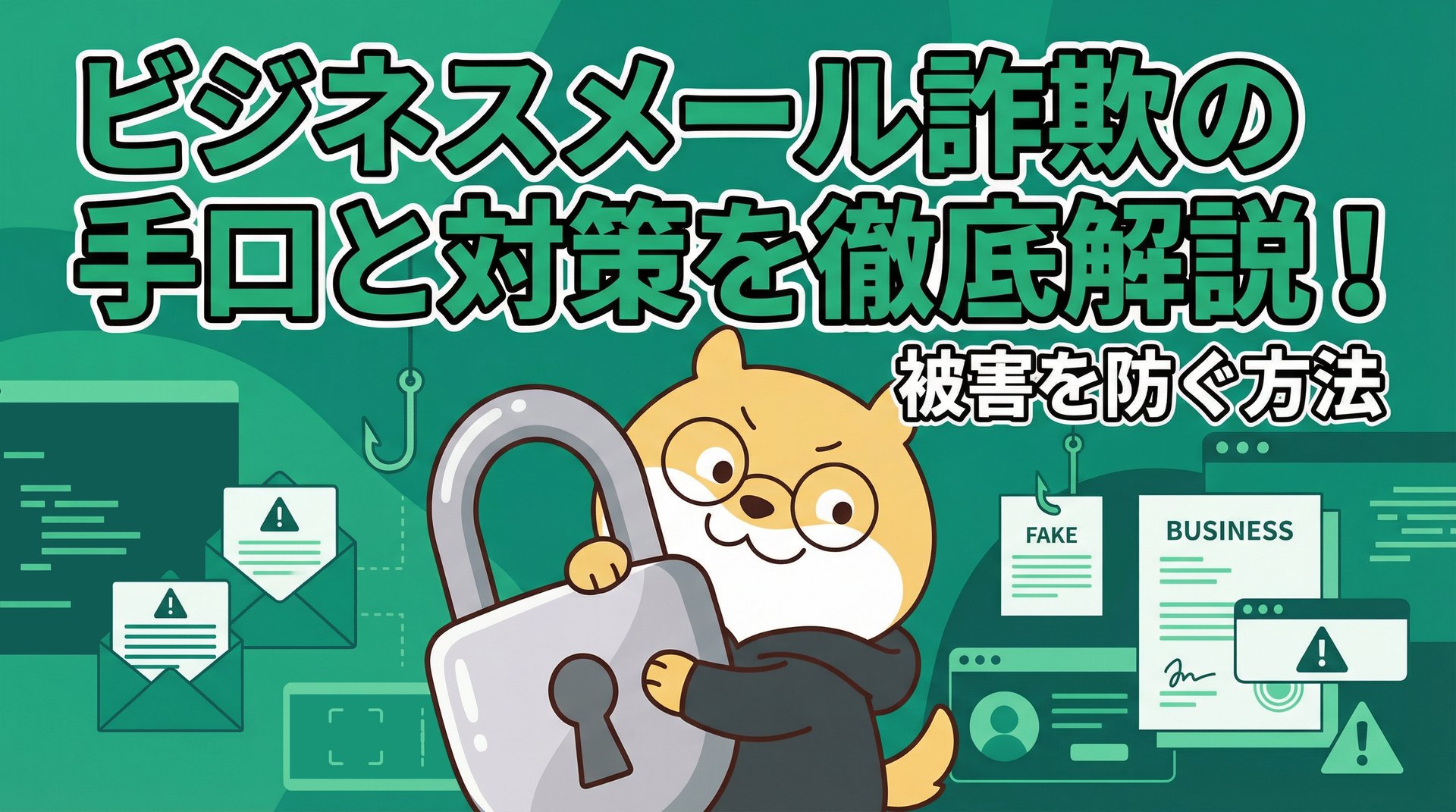 ビジネスメール詐欺の手口と対策を徹底解説！被害を防ぐ方法