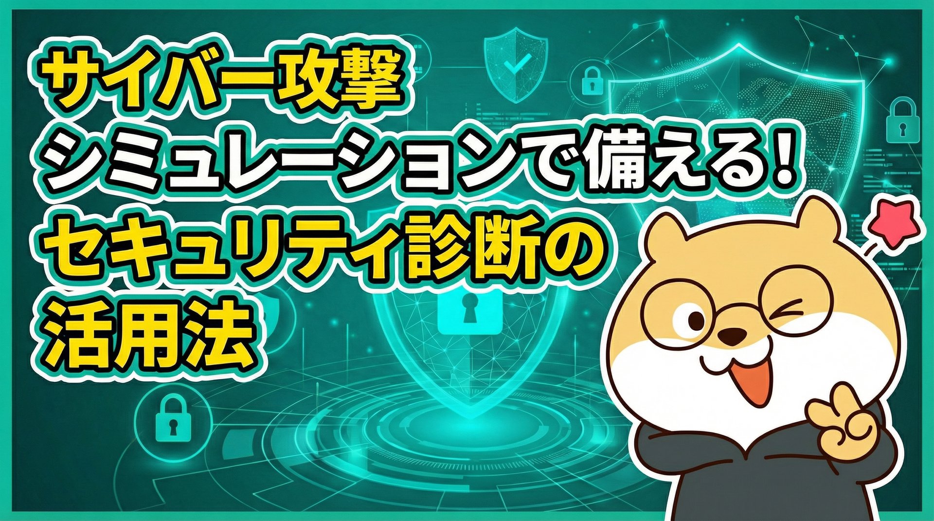 サイバー攻撃シミュレーションで備える！セキュリティ診断の活用法
