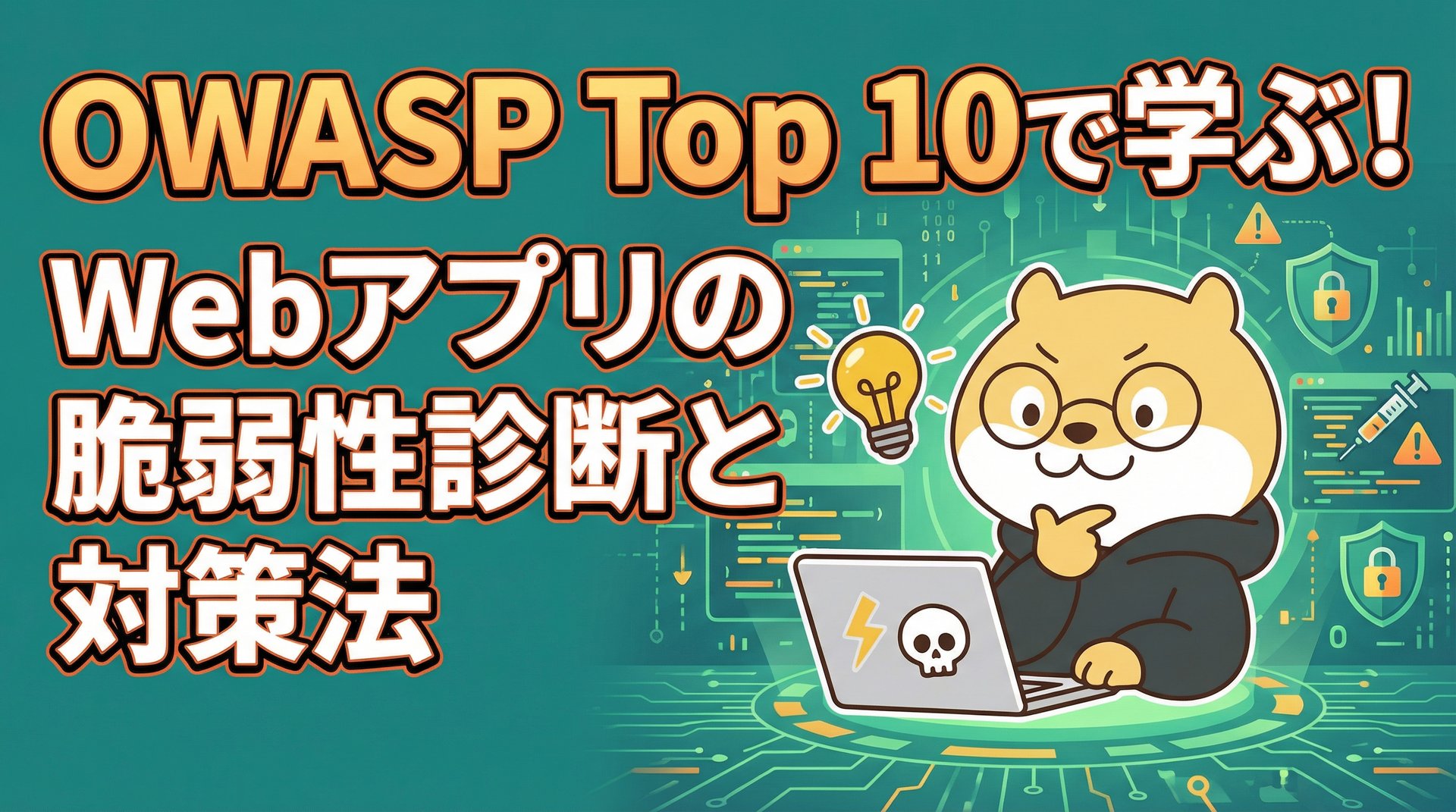 OWASP Top 10で学ぶ！Webアプリの脆弱性診断と対策法