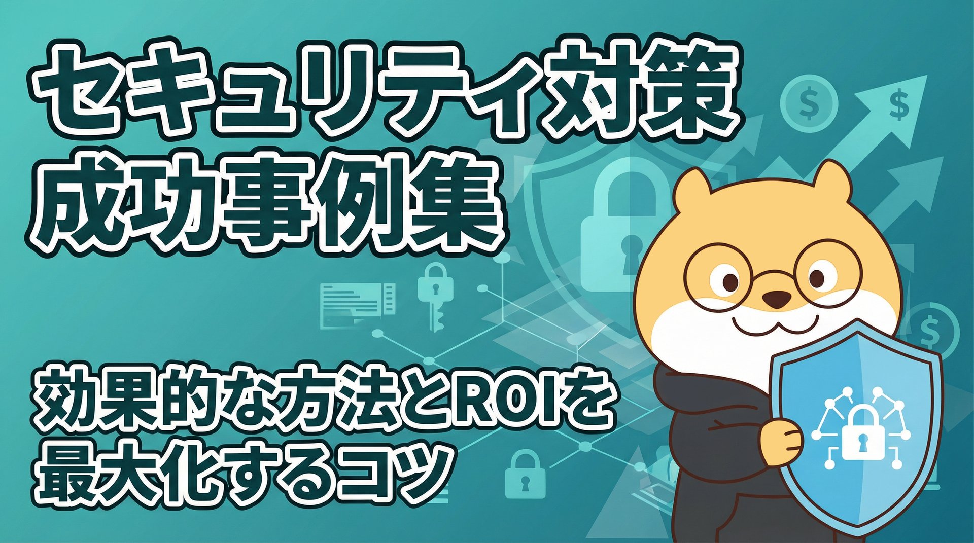 セキュリティ対策成功事例集：効果的な方法とROIを最大化するコツ