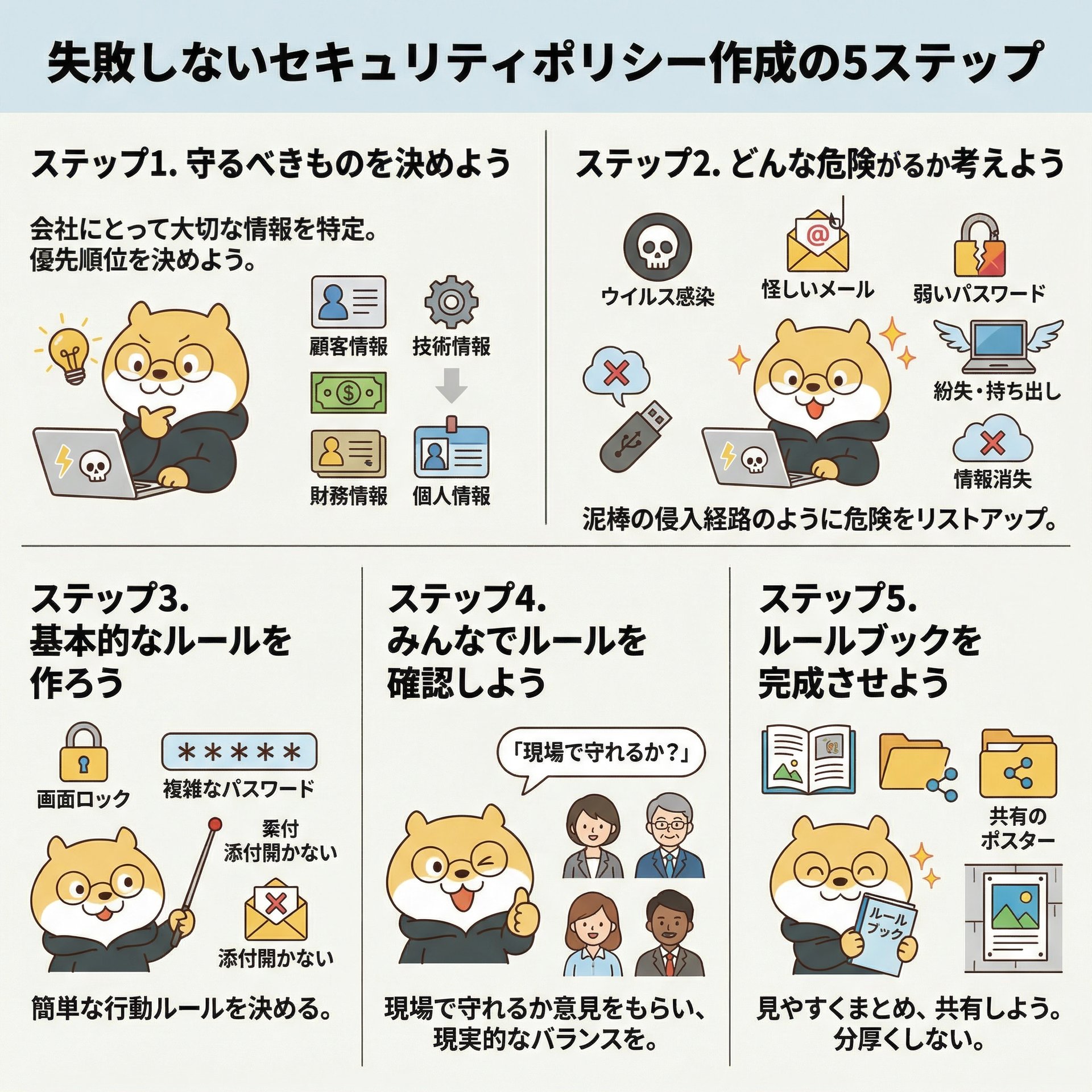 9-Five steps to creating a flawless security policy.png