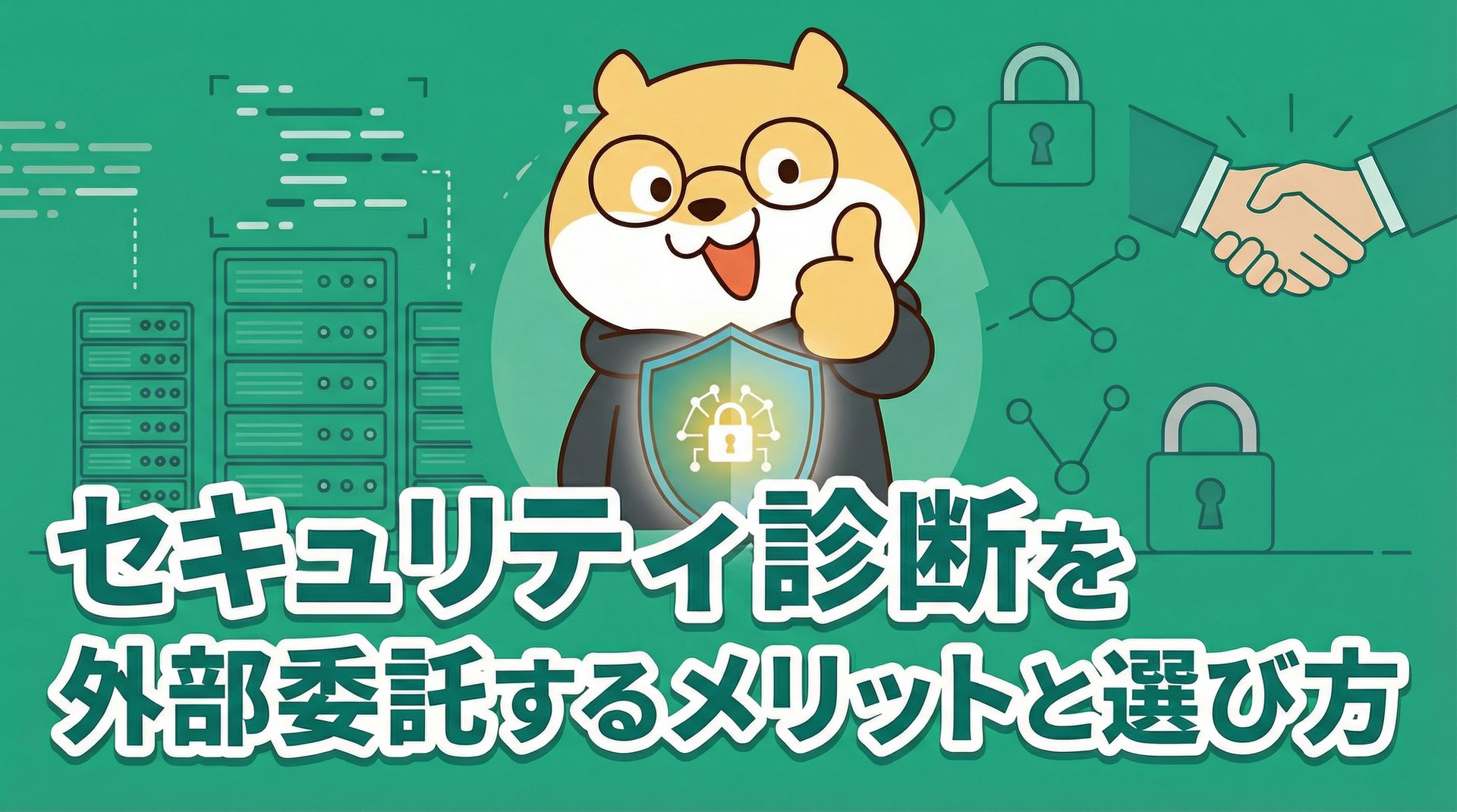 セキュリティ診断を外部委託するメリットと選び方