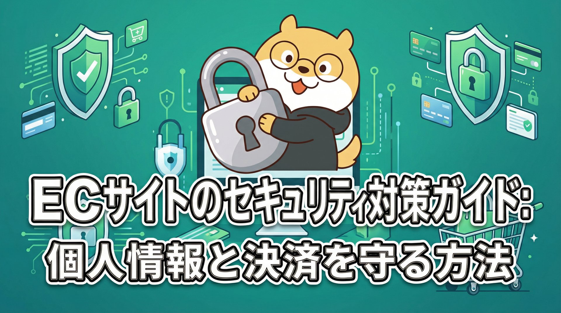 ECサイトのセキュリティ対策ガイド：個人情報と決済を守る方法