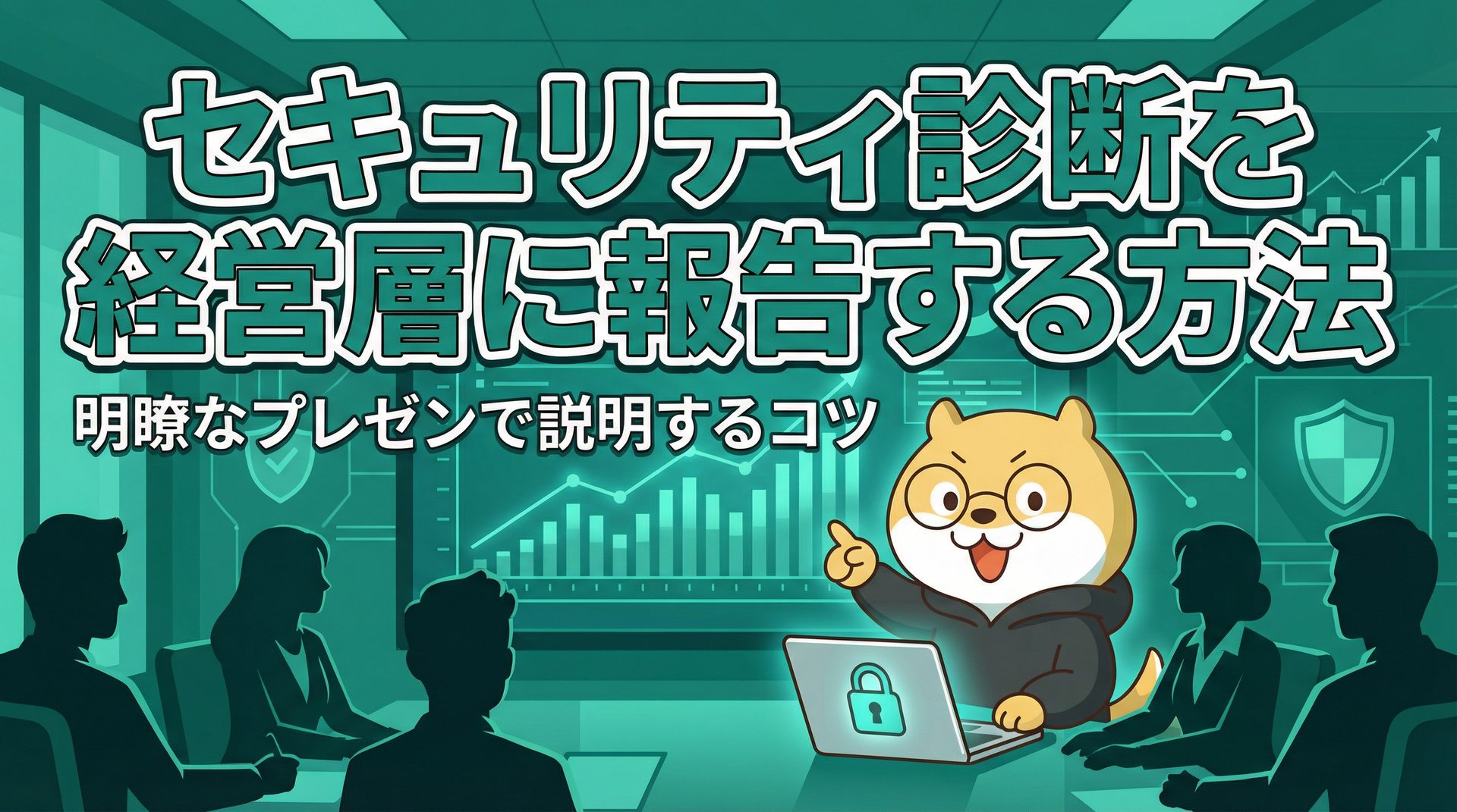 セキュリティ診断を経営層に報告する方法：明瞭なプレゼンで説明するコツ