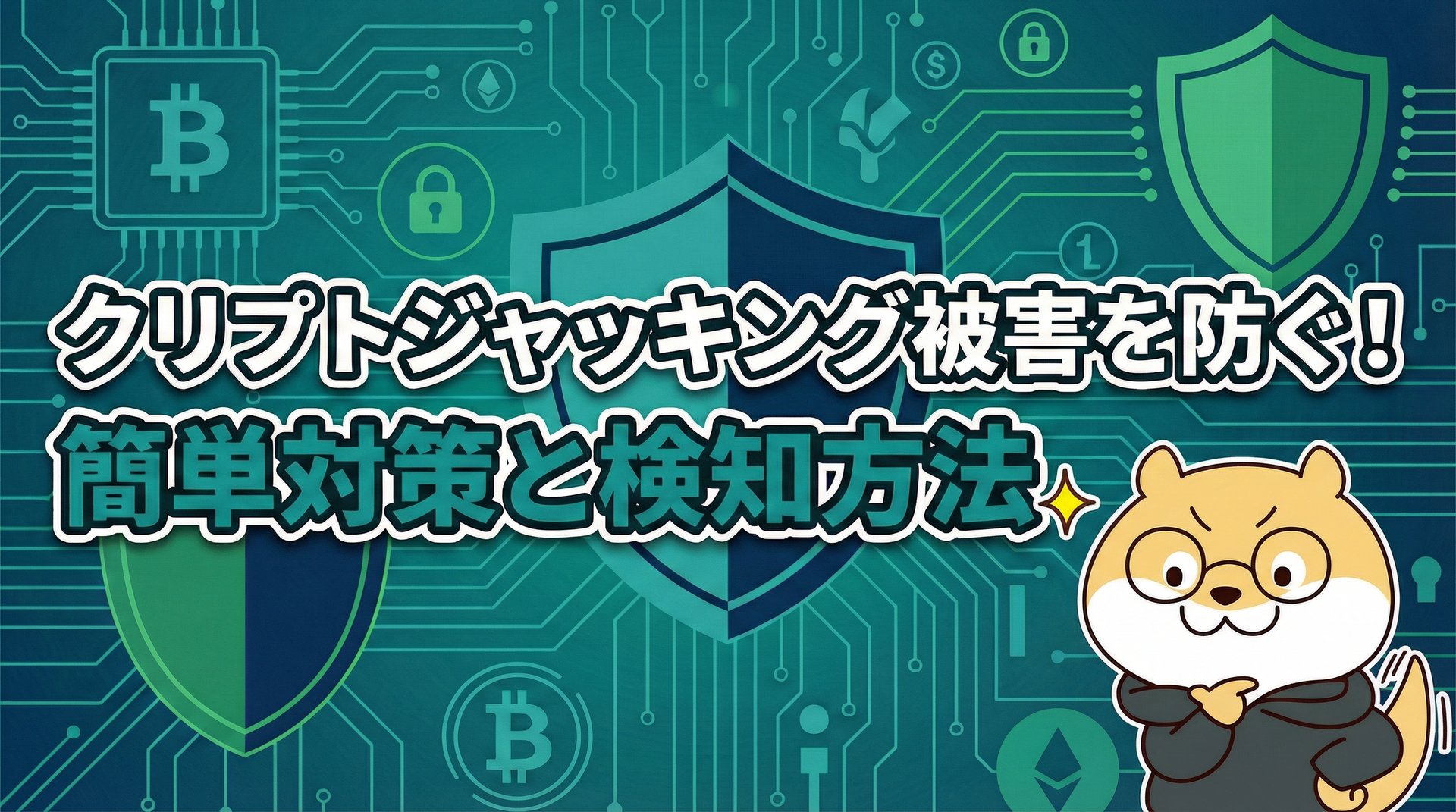 クリプトジャッキング被害を防ぐ！簡単対策と検知方法
