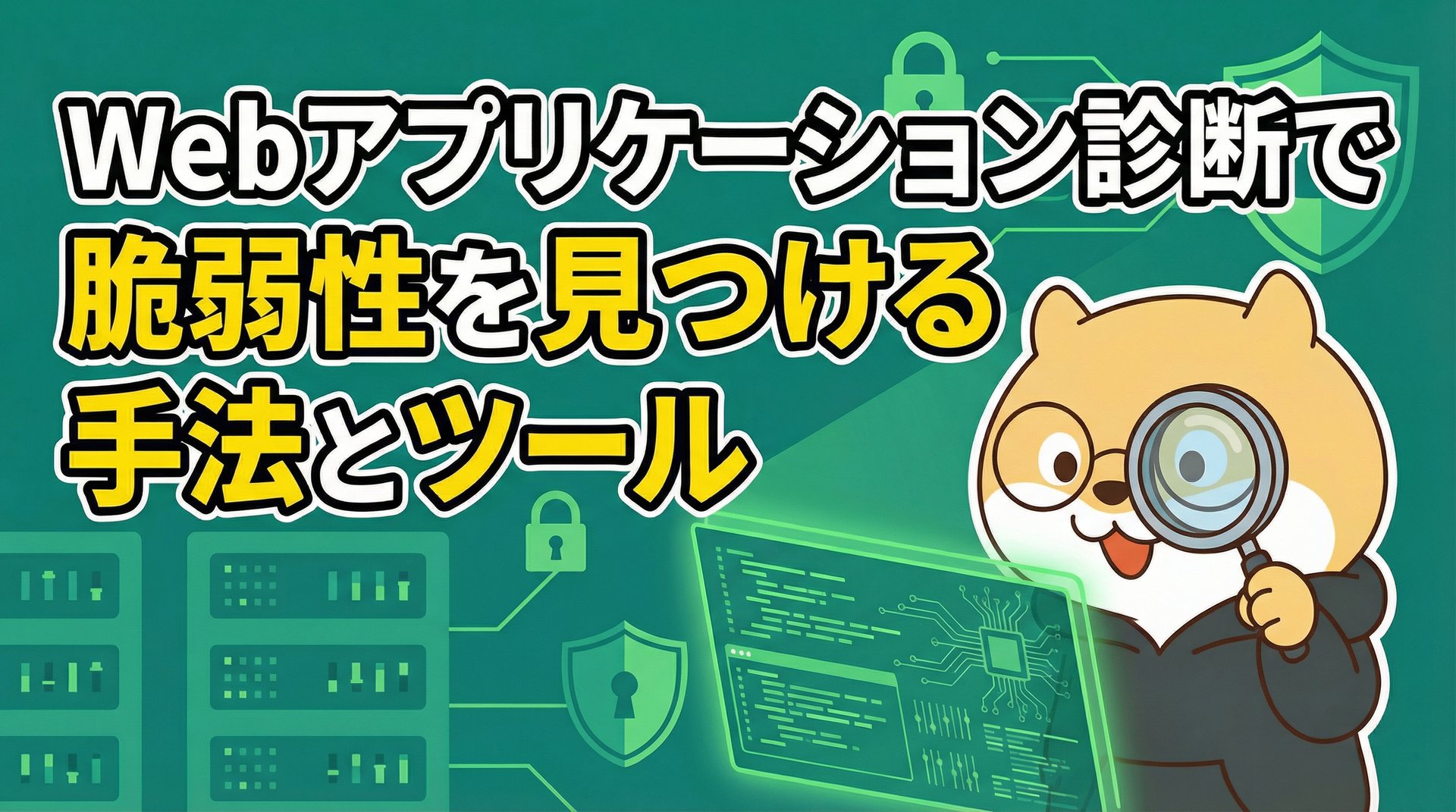 Webアプリケーション診断で脆弱性を見つける手法とツール