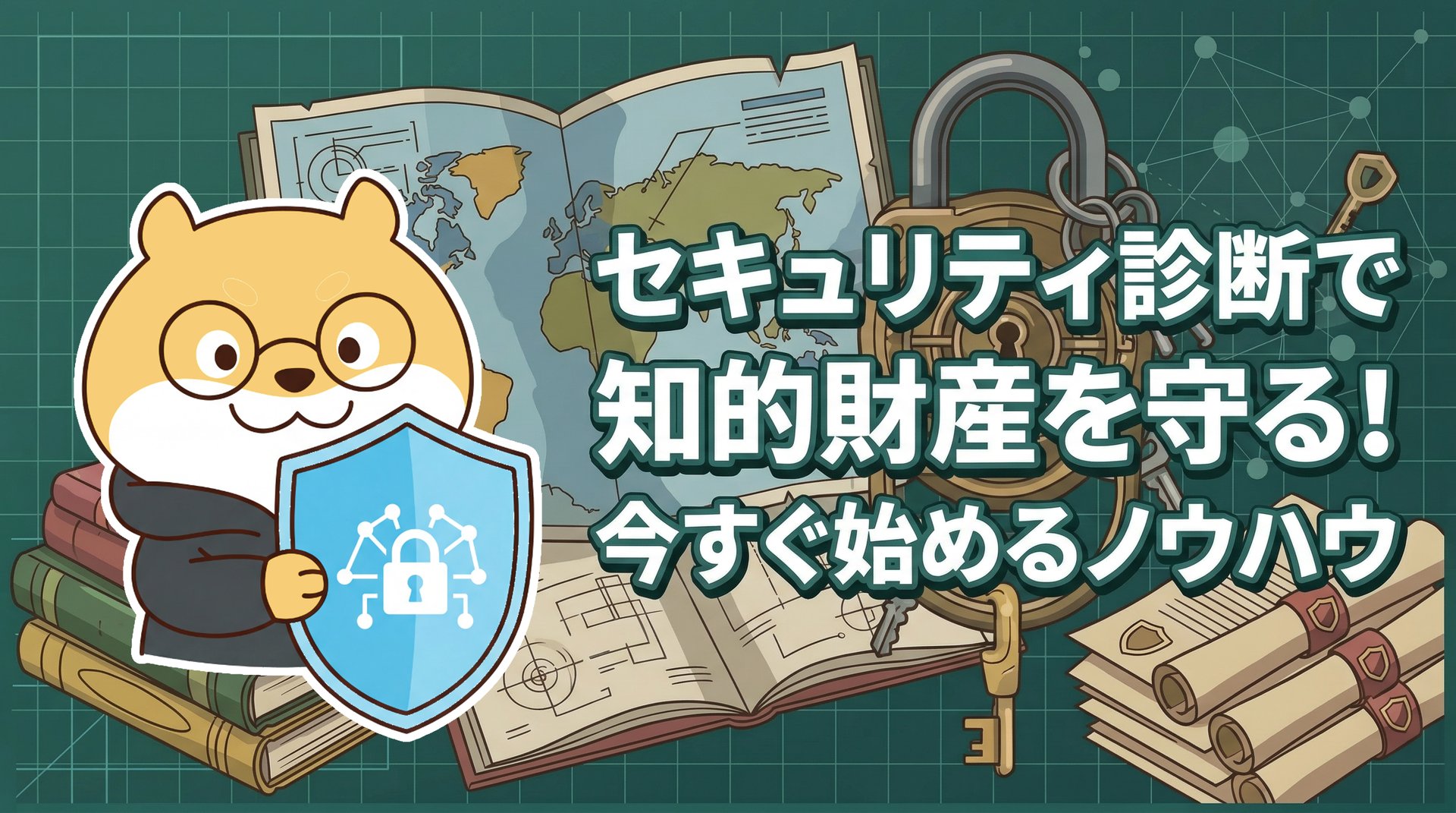 セキュリティ診断で知的財産を守る！今すぐ始めるノウハウ
