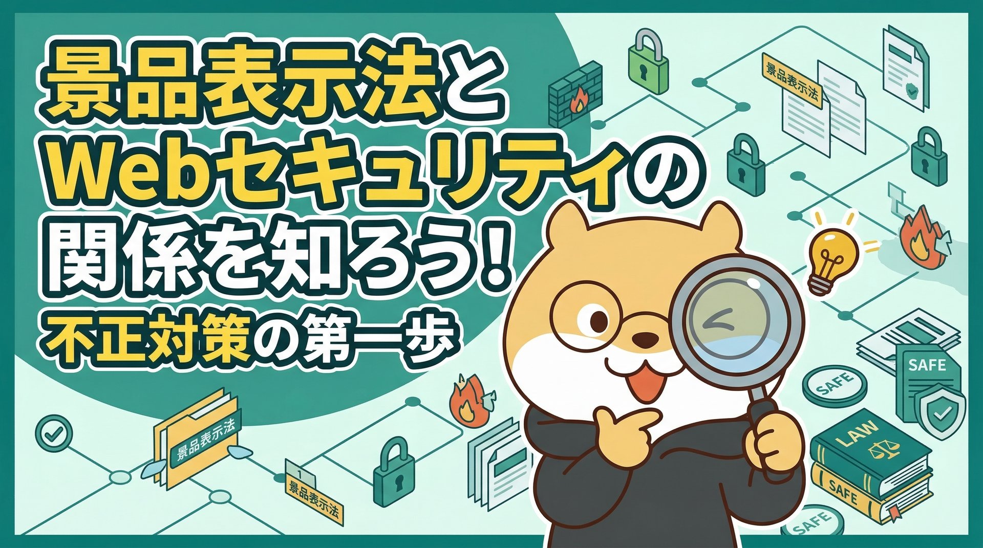 景品表示法とWebセキュリティの関係を知ろう！不正対策の第一歩