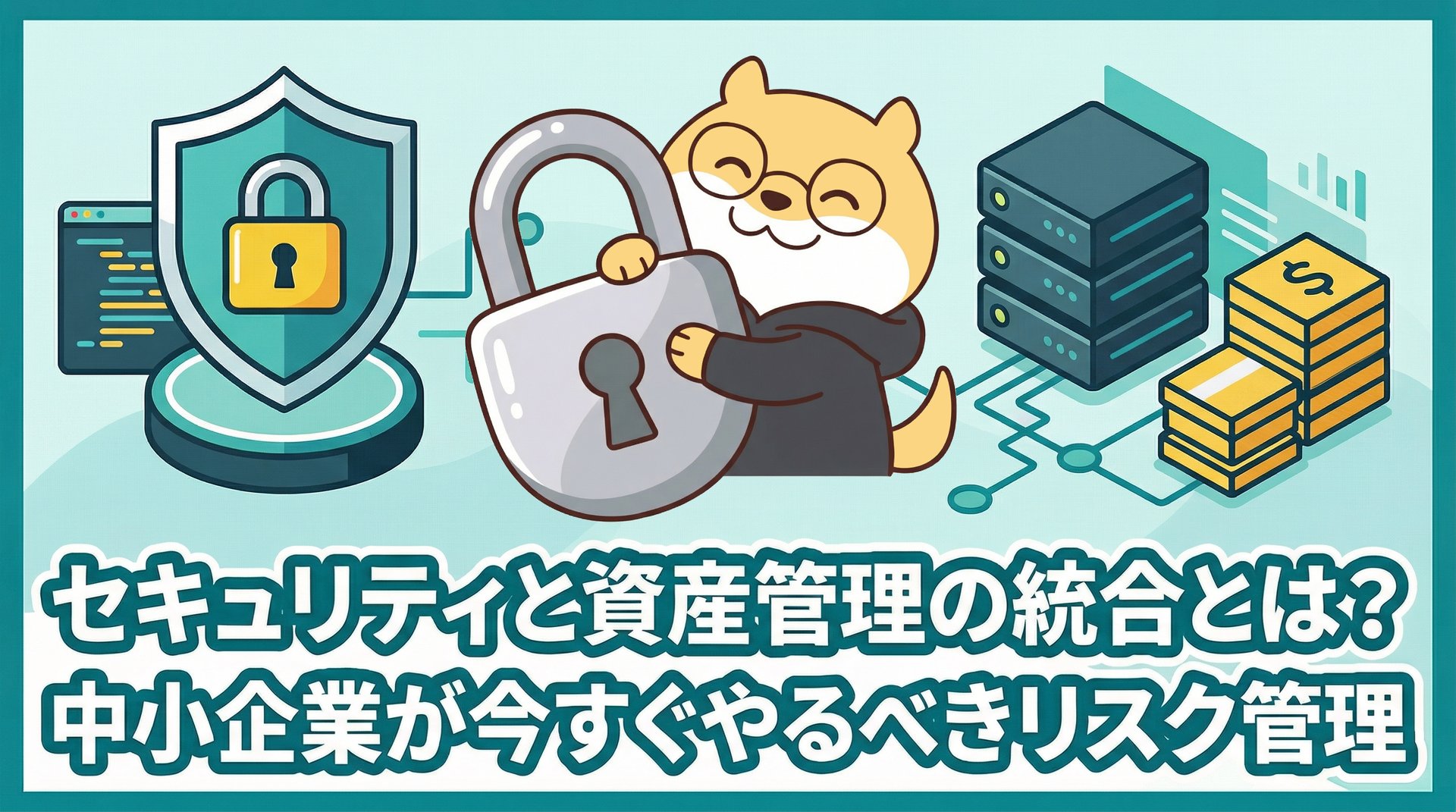 セキュリティと資産管理の統合とは？中小企業が今すぐやるべきリスク管理