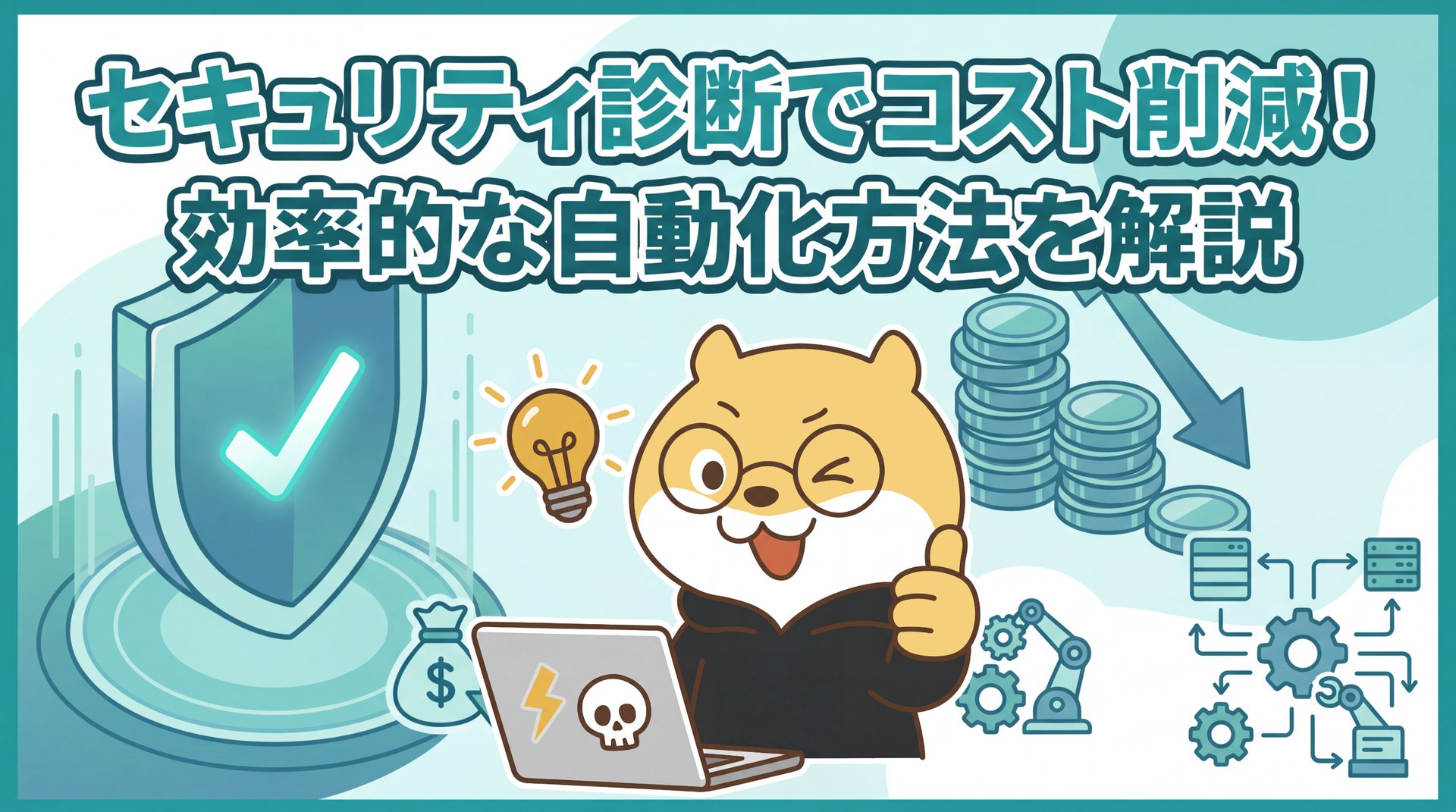 セキュリティ診断でコスト削減！効率的な自動化方法を解説