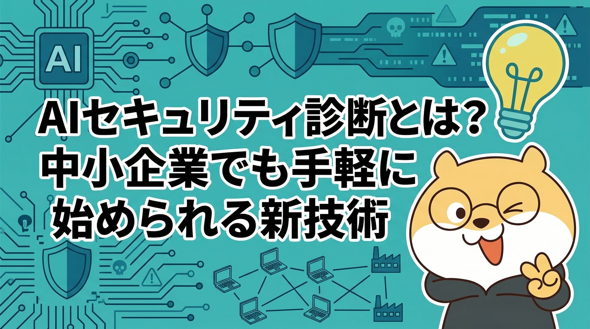 AIセキュリティ診断とは？中小企業でも手軽に始められる新技術