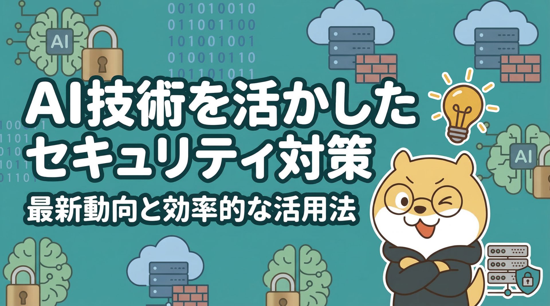 AI技術を活かしたセキュリティ対策｜最新動向と効率的な活用法
