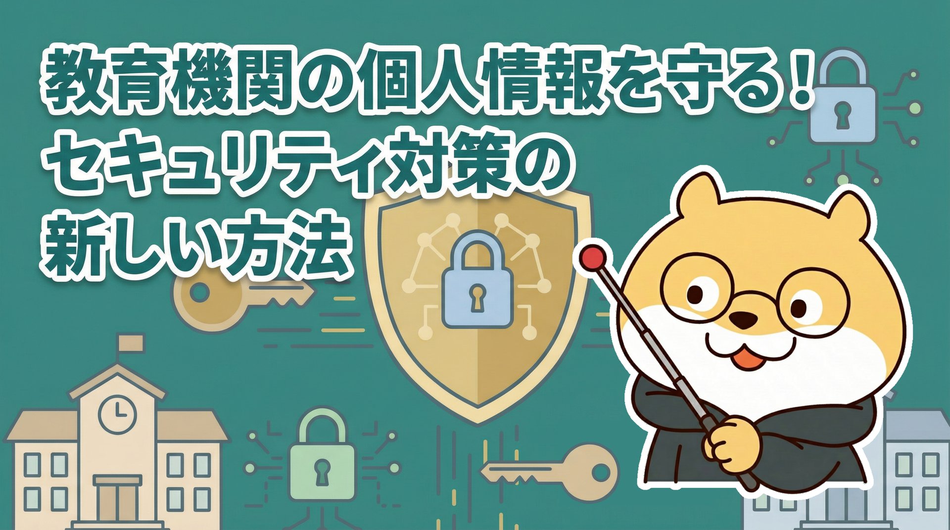 教育機関の個人情報を守る！セキュリティ対策の新しい方法