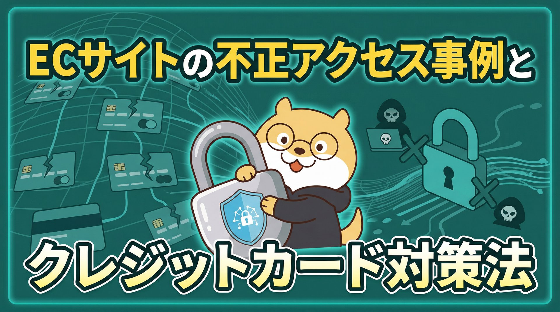 ECサイトの不正アクセス事例とクレジットカード対策法