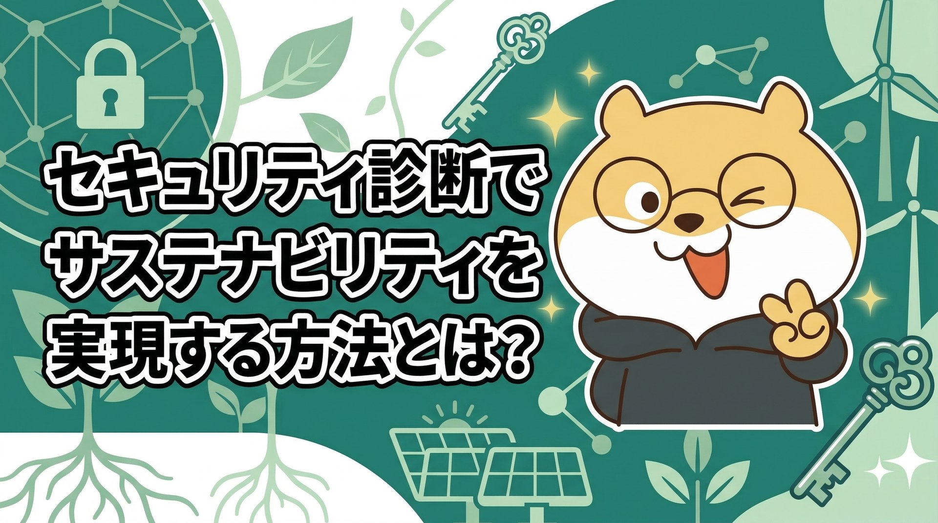 セキュリティ診断でサステナビリティを実現する方法とは？