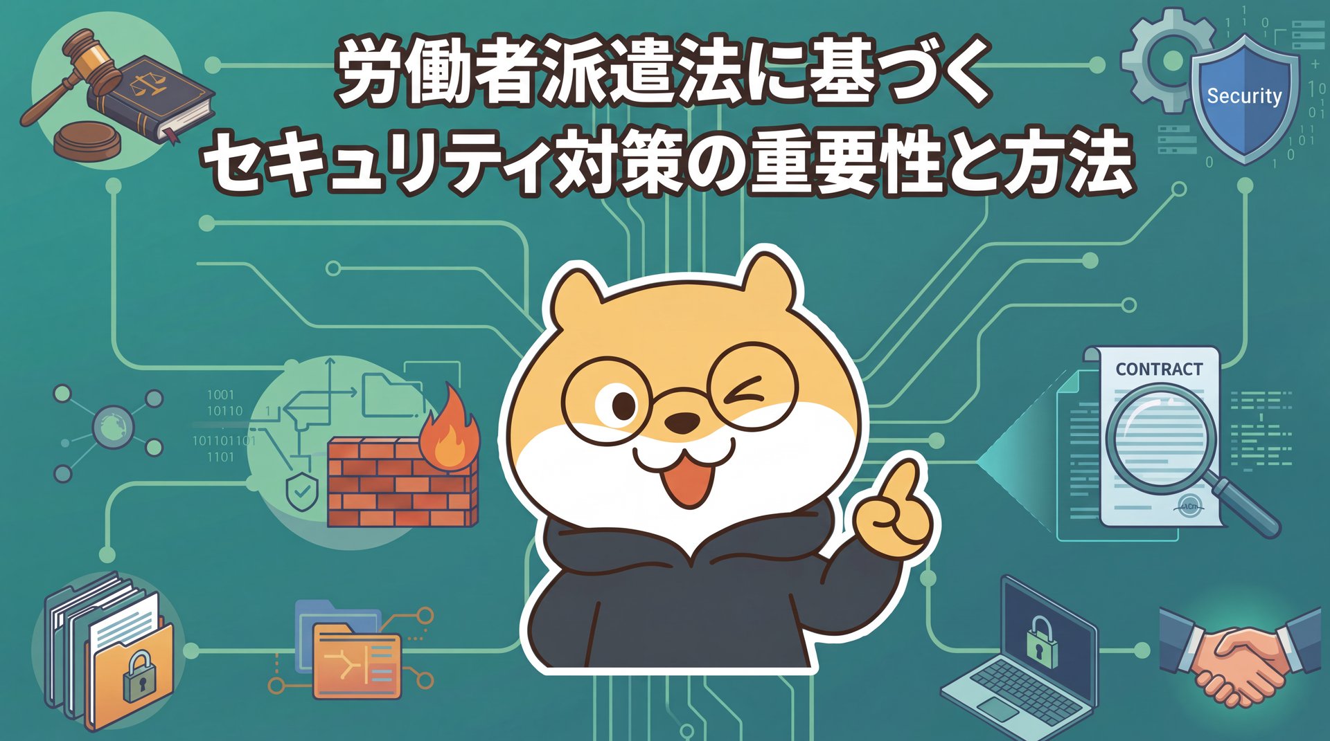 労働者派遣法に基づくセキュリティ対策の重要性と方法