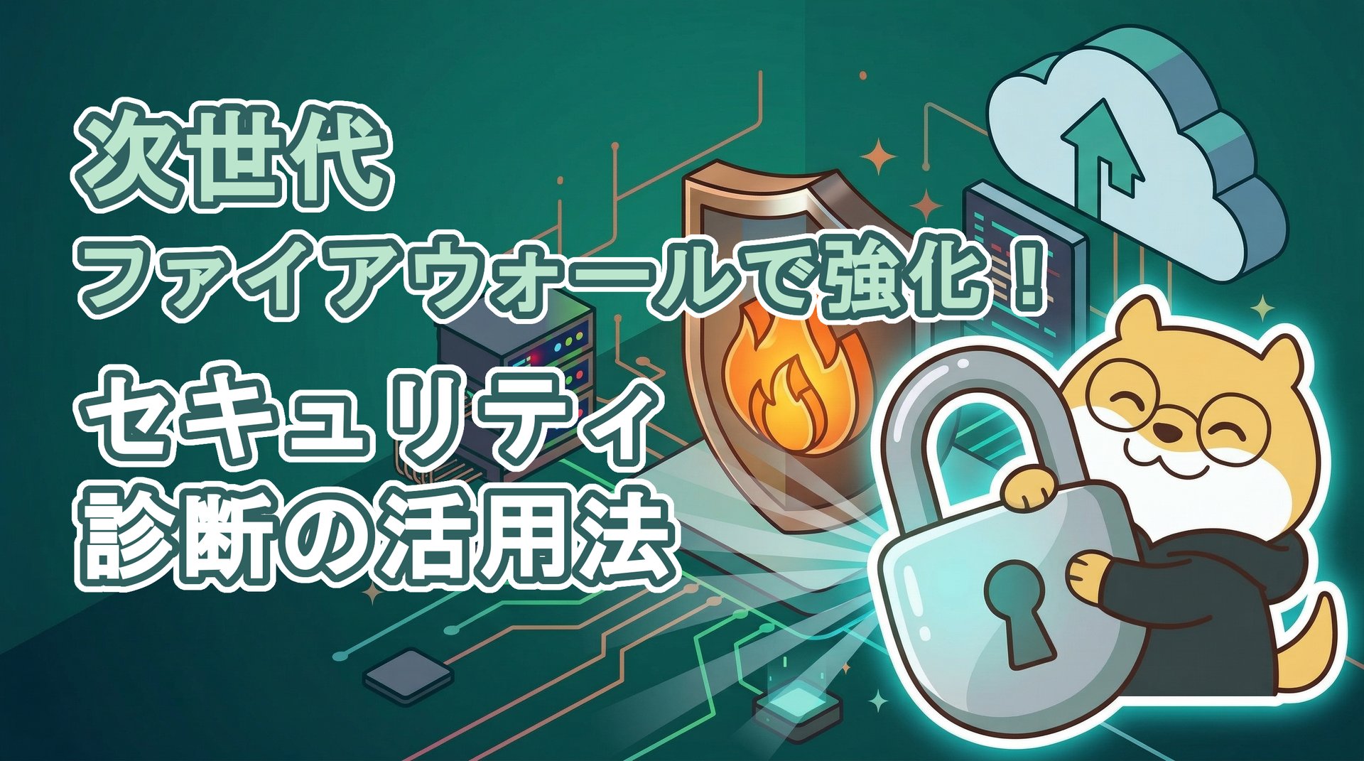 次世代ファイアウォールで強化！セキュリティ診断の活用法