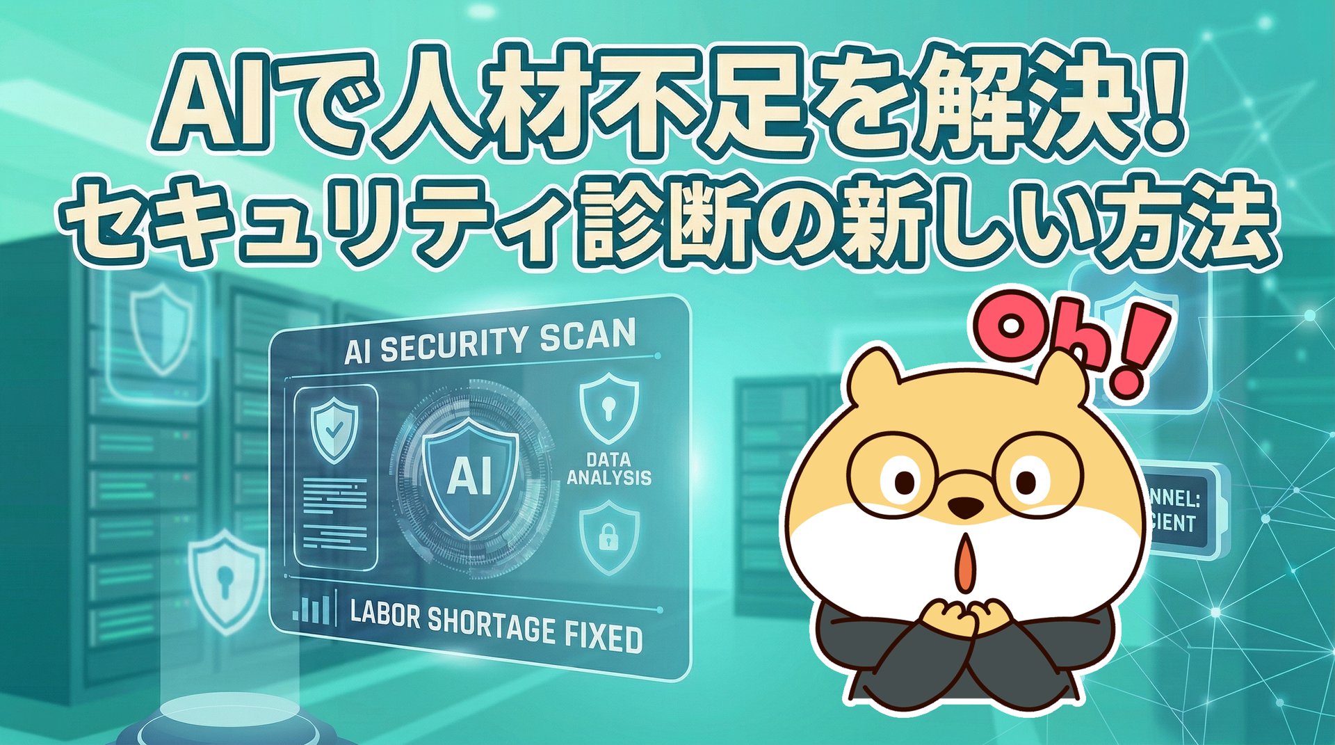 AIで人材不足を解決！セキュリティ診断の新しい方法
