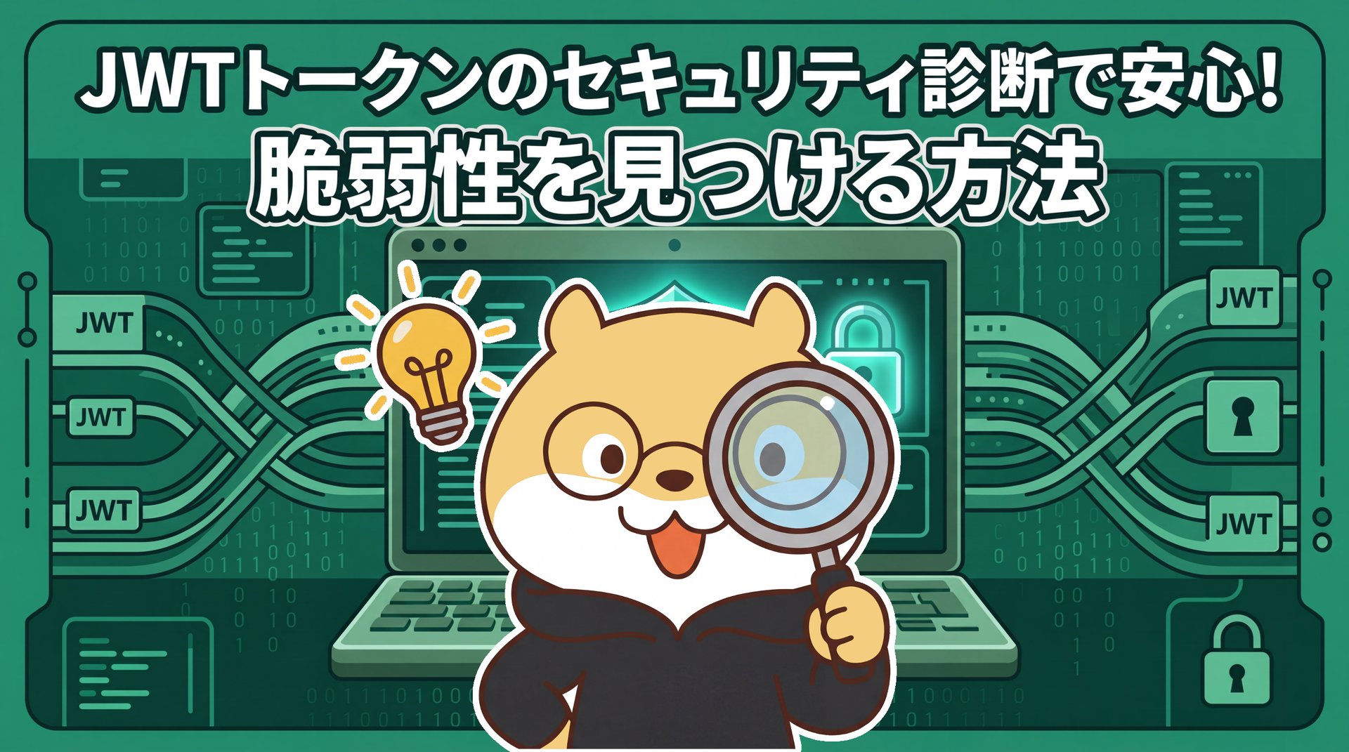 JWTトークンのセキュリティ診断で安心！脆弱性を見つける方法